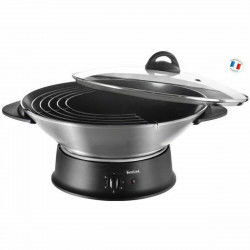 Padella Wok Tefal WO3000 Nero Alluminio 1200 W