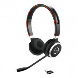 Hoofdtelefoon met microfoon Jabra 6599-833-499 Zwart