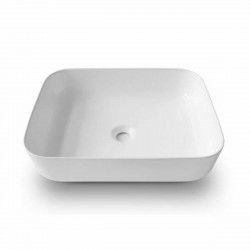 Washbasin Oceanic Naiã Ceramic Rectangular 50 x 40 x 13,5 cm