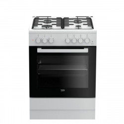 Cocina de Gas BEKO FSE62110DW 60 cm 66 L Blanco