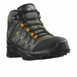 Bottes de montagne Salomon X Braze Mid Gore-Tex Vert Multicouleur