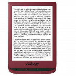 E-boek Vivlio Touch Lux 5 6" 800W 512 GB Rood