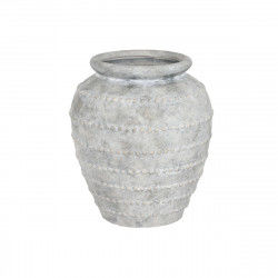 Jarrón Home ESPRIT Gris claro Terracota Oriental 54 x 54 x 60 cm