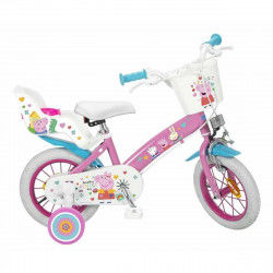 Kinderfiets Peppa Pig   12" Roze