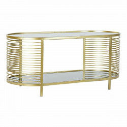 Table Basse DKD Home Decor Métal Verre 101,5 x 46 x 46 cm