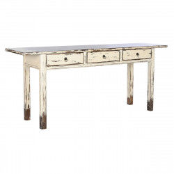 Consola Home ESPRIT Blanco Marrón Madera de olmo 172 x 40 x 85 cm