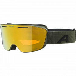 Skibrillen Alpina  Nendaz Q-Lite Gouden Olijf Plastic S2