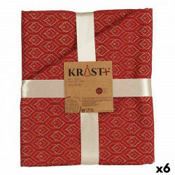 Mantel Rombos Rojo 180 x 140 cm (6 Unidades)