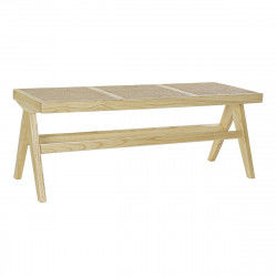 Banc de Pied de Lit DKD Home Decor Naturel Rotin Orme (118 x 42 x 46 cm)