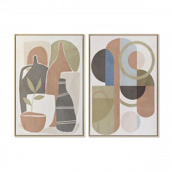 Painting DKD Home Decor 84 x 4,5 x 123 cm Abstract Scandinavian (2 Units)