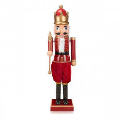 Figurine Décorative Casse-Noisette Musique Mouvement Extensible Rouge Blanc...