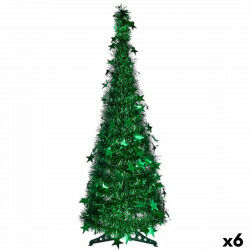 Sapin de Noël Vert guirlande 38 x 38 x 150 cm (6 Unités)