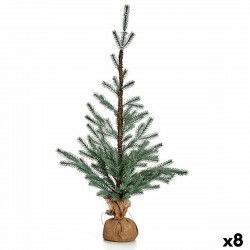 Albero di Natale Marrone Verde Plastica 25 x 93 x 60 cm (8 Unità)