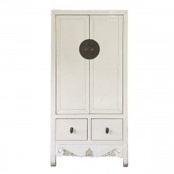 Armoire DKD Home Decor Métal Blanc Orme (88 x 52 x 180 cm)