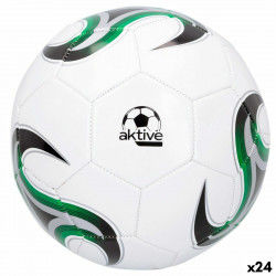 Ballon de Football Aktive 5 Ø 22 cm Blanc (24 Unités)