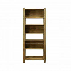 Étagère DKD Home Decor Brun foncé Bois Bois Recyclé 80 x 37 x 200 cm