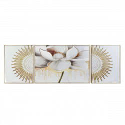 Cadre DKD Home Decor Fleur (240 x 3 x 80 cm)