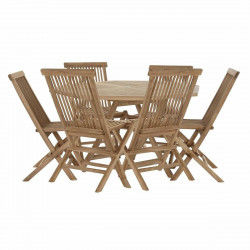 Ensemble Table + Chaises DKD Home Decor 90 cm 120 x 120 x 75 cm  