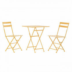 Ensemble Table + 2 Chaises DKD Home Decor 87 cm 60 x 60 x 75 cm  