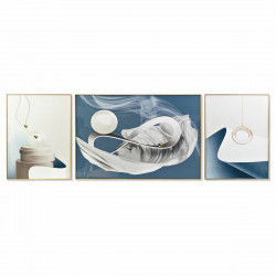 Set di 3 quadri DKD Home Decor 240 x 3 x 80 cm 30 x 40 cm Moderno