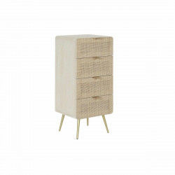 Cajonera DKD Home Decor 37 x 30 x 82 cm Natural Madera de Paulonia