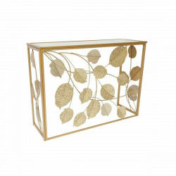 Consola DKD Home Decor Espejo Dorado Metal (108 x 37 x 80 cm)