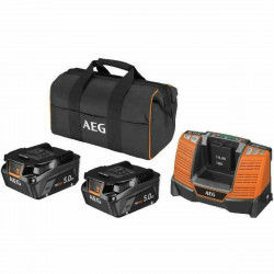 Ensemble chargeur et batterie rechargeable AEG Powertools Pro Lithium...