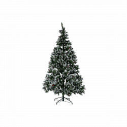 Sapin de Noël DKD Home Decor Blanc Rouge Vert PVC Ananas Enneigé 125 x 125 x...