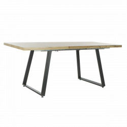 Dining Table DKD Home Decor S3023123 140 x 80 x 75 cm Metal 75 cm MDF Wood