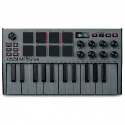 Controlador Akai MPK Mini MK3 Grey MIDI