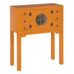 Meuble d'Entrée NEW ORIENTAL 63 x 26 x 80 cm Orange DMF