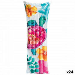 Colchoneta Hinchable Intex Tropical 183 x 14 x 69 cm (24 Unidades)