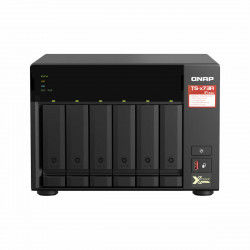 NAS-Netzwerk-Speicher Qnap TS-673A-8G           Schwarz