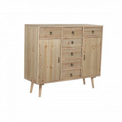 Credenza DKD Home Decor   Azzurro Naturale Blu Marino Grigio chiaro Legno...