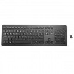 Clavier HP Z9N41AAABU Noir Espagnol Qwerty