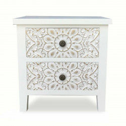 Nightstand Versa Sisika Plastic MDF Wood 25 x 50,5 x 48 cm