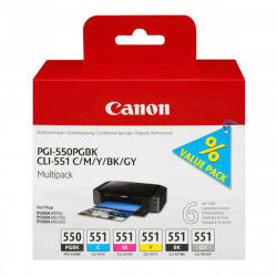 Originele inkt cartridge Canon PGI550 + CLI551 Multicolour