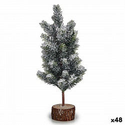 Christmas Tree Brown Green Wood Plastic 5 x 21 x 8 cm (48 Units)