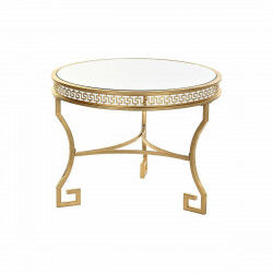 Bijzettafel DKD Home Decor Spiegel Gouden Metaal Orientaals (61 x 61 x 46 cm)