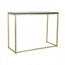 Console DKD Home Decor 100 x 40 x 77 cm Zwart Gouden Marmer Ijzer