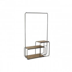 Meuble d'Entrée DKD Home Decor Marron Noir Métal Pin 44 x 100 x 183 cm