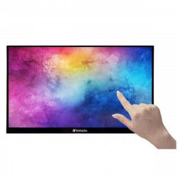 Moniteur à Ecran Tactile Verbatim PMT-15 Noir IPS LCD