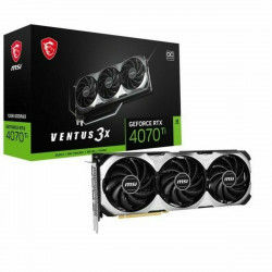 Carte Graphique MSI GEFORCE RTX 4070 TI VENTUS 3X E 12G GeForce RTX 4070 Ti...