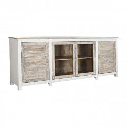 Buffet DKD Home Decor Blanc Naturel Marron Clair Bois de manguier 210 x 40 x...