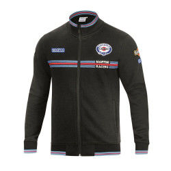 Herensweater zonder Capuchon Sparco MARTINI RACING Zwart Maat M