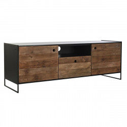 Mueble de TV DKD Home Decor 144,5 x 40 x 51 cm Negro Naranja Madera Reciclada...