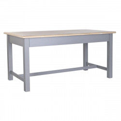 Mesa de Comedor DKD Home Decor Gris Natural Madera Madera de Paulonia Madera...