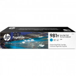 Cartucho de Tinta Original HP Cartucho original HP PageWide 981Y cian de alto...