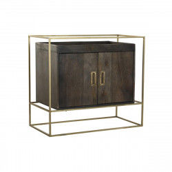 Cassettiera DKD Home Decor Metallo Marrone Legno di mango (86 x 43 x 76 cm)