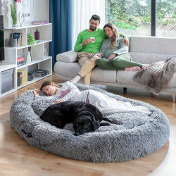 Hondenbed voor mensen  Human Dog Bed XXL InnovaGoods Grey